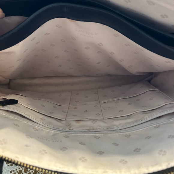 Black Kate Spade tote 12 x 16 - Picture 5 of 7